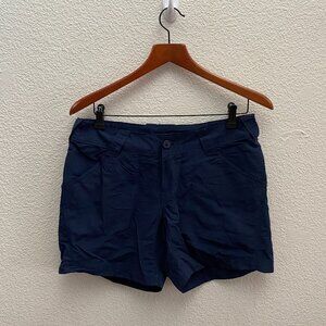 Columbia PFG Chino Flat Front Hiking Trail Shorts XL4452 Dark Blue Size Small